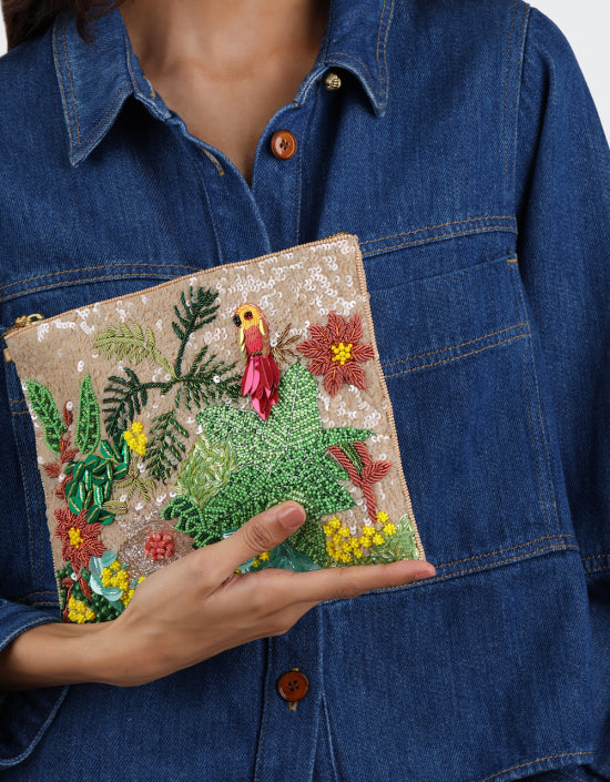 Pochette Tropical Forest Olivia Dar