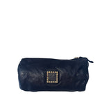 Bauletto tondo Licia Campomaggi con borchie