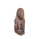Sabot in suede