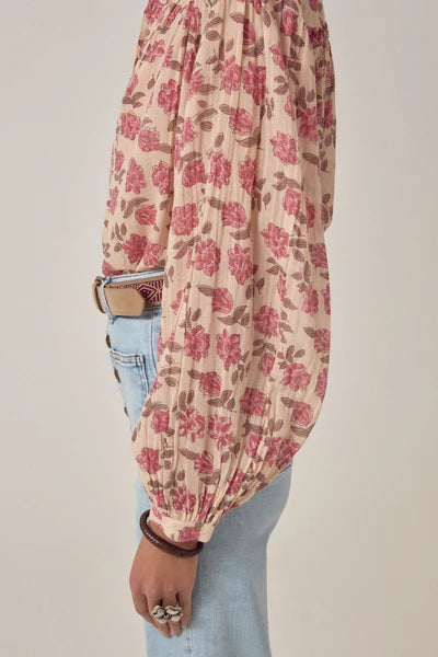 Camicia stampa in cotone
