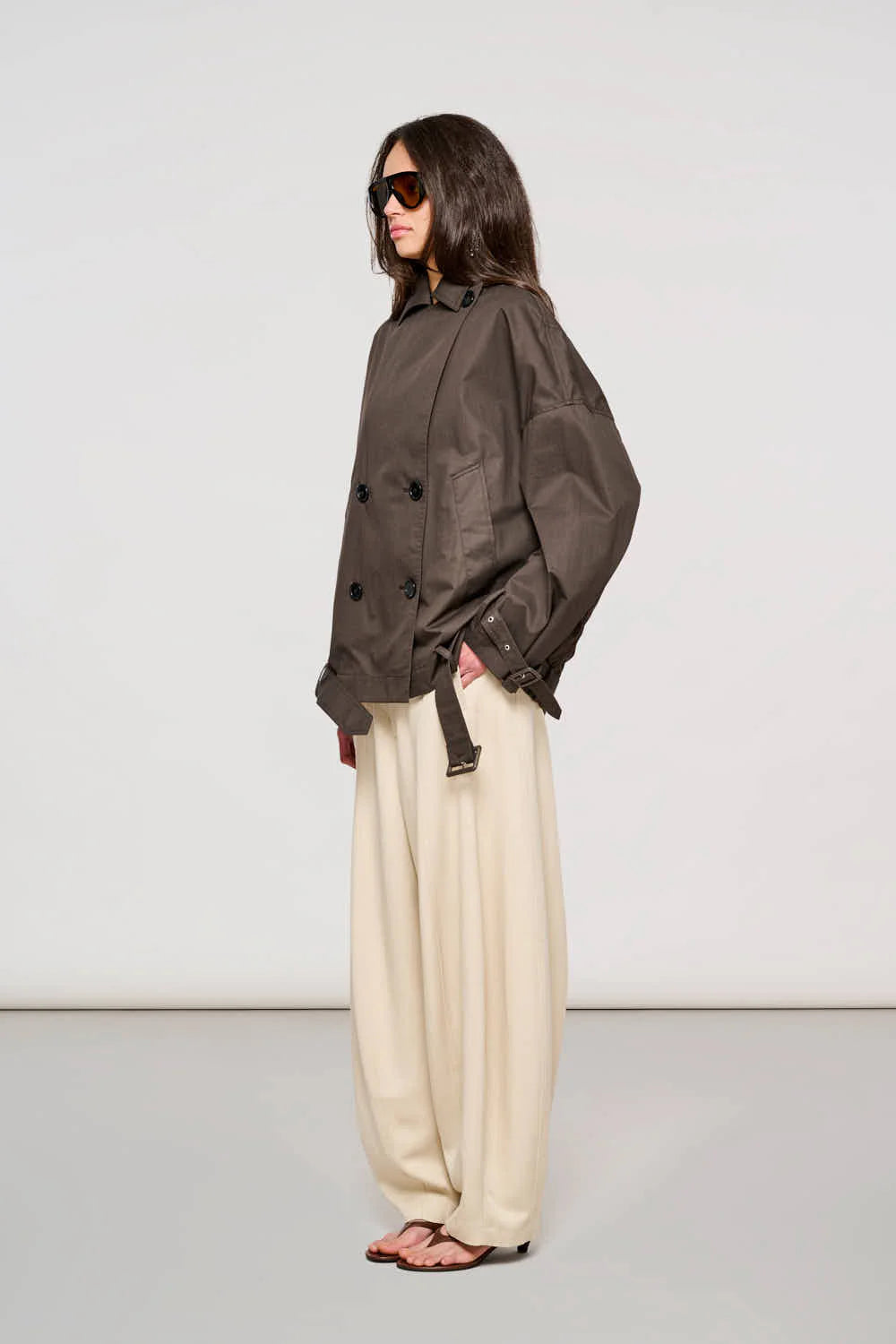 Giacca in cotone smerigliato Bracken