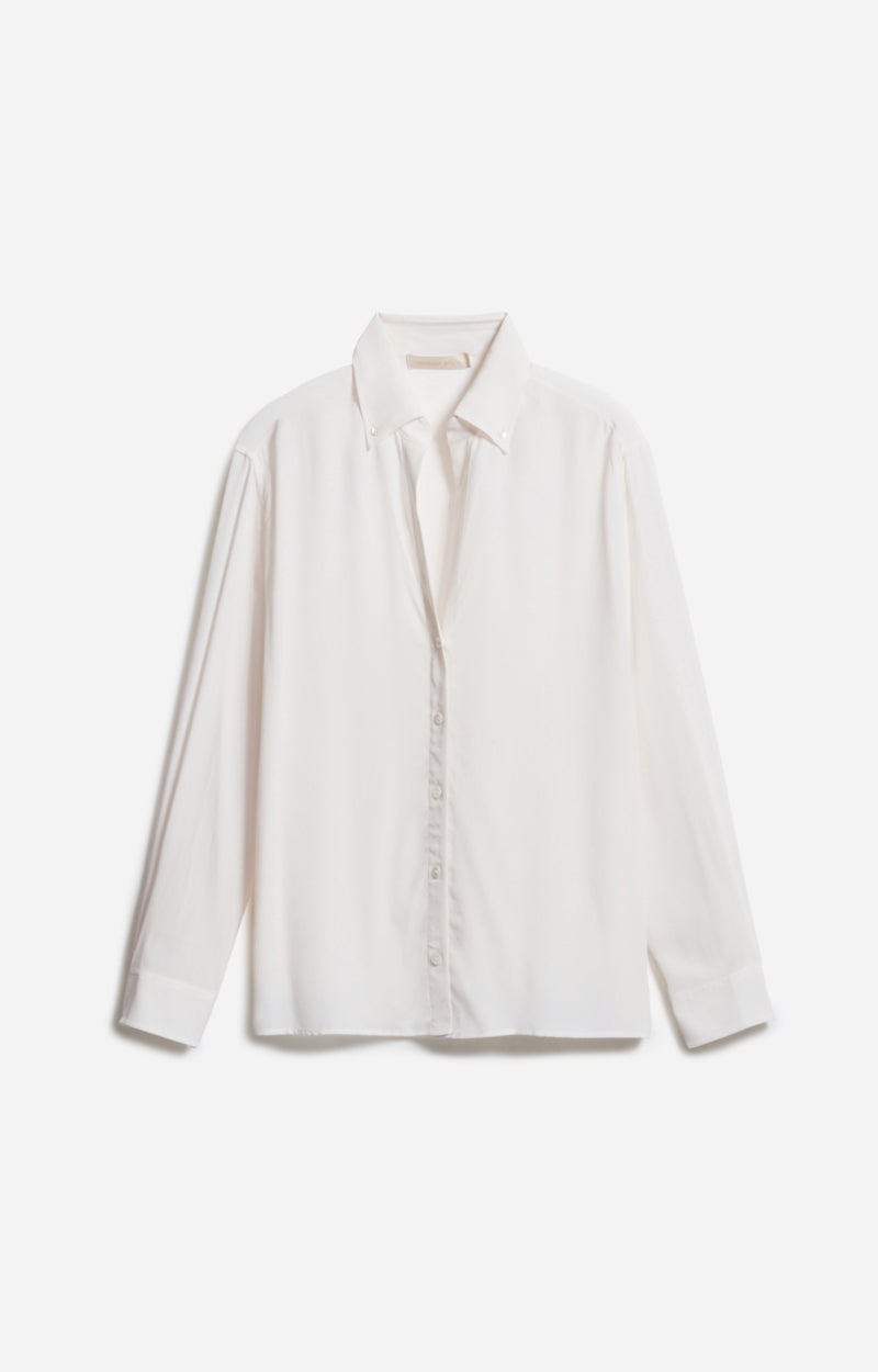 Camicia in seta scollo a V