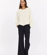 Blusa in cotone ricamata