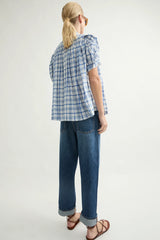 Camicia a maniche corte oversize