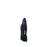 Ballerine elastiche in pelle nera