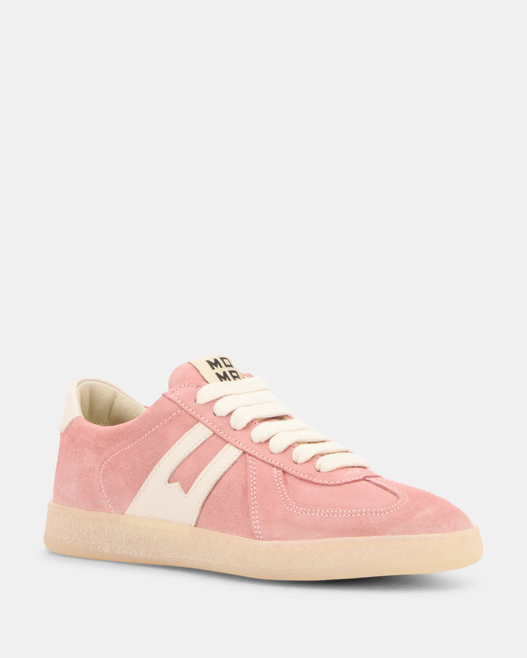 Sneaker in pelle effetto heritage