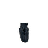 Ballerine elastiche in pelle nera