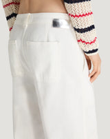 Jeans in bull di cotone total white PT Torino