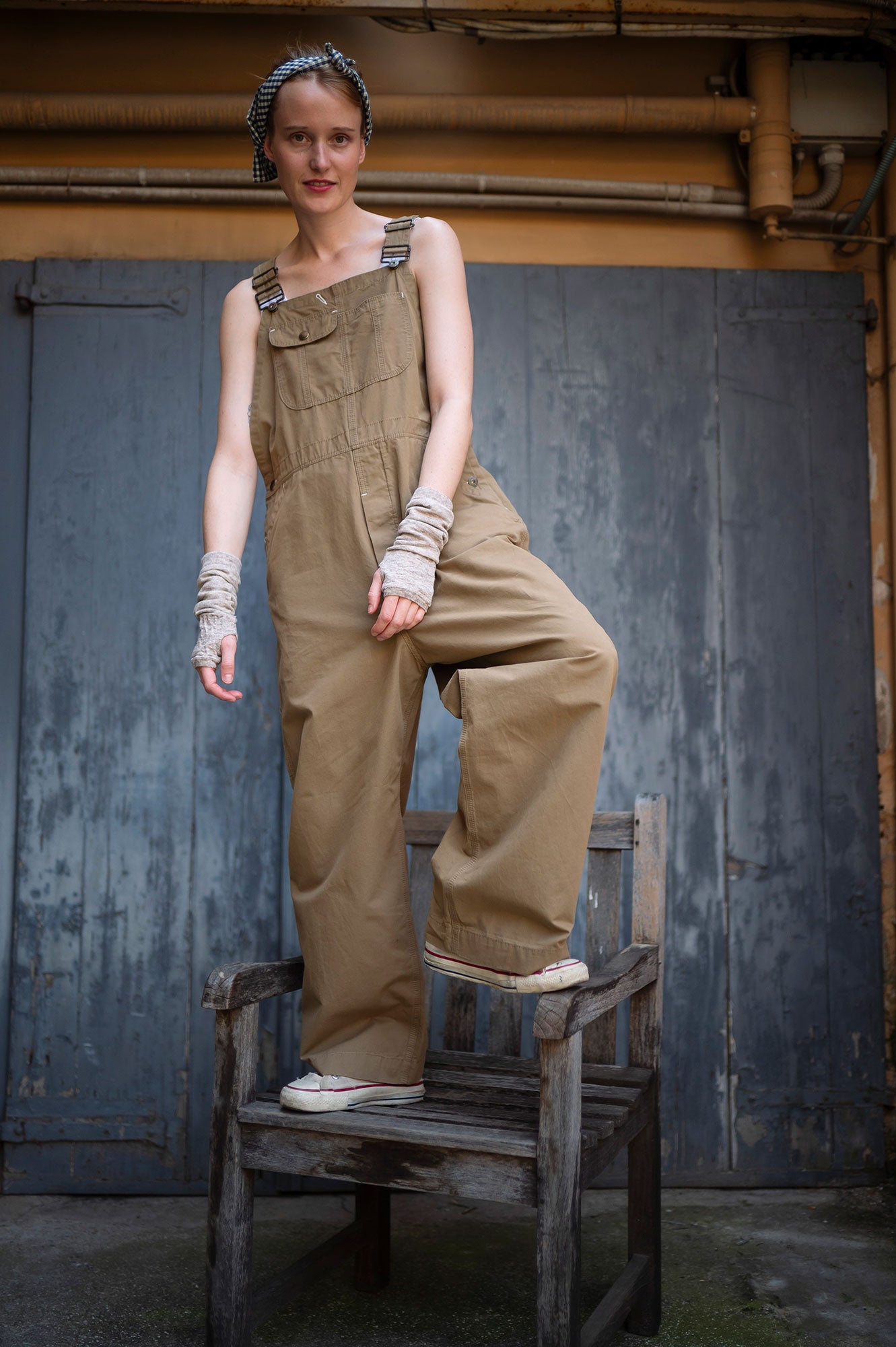 Salopette da lavoro oversize