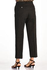 Pantalone realizzato In misto lino jacquard