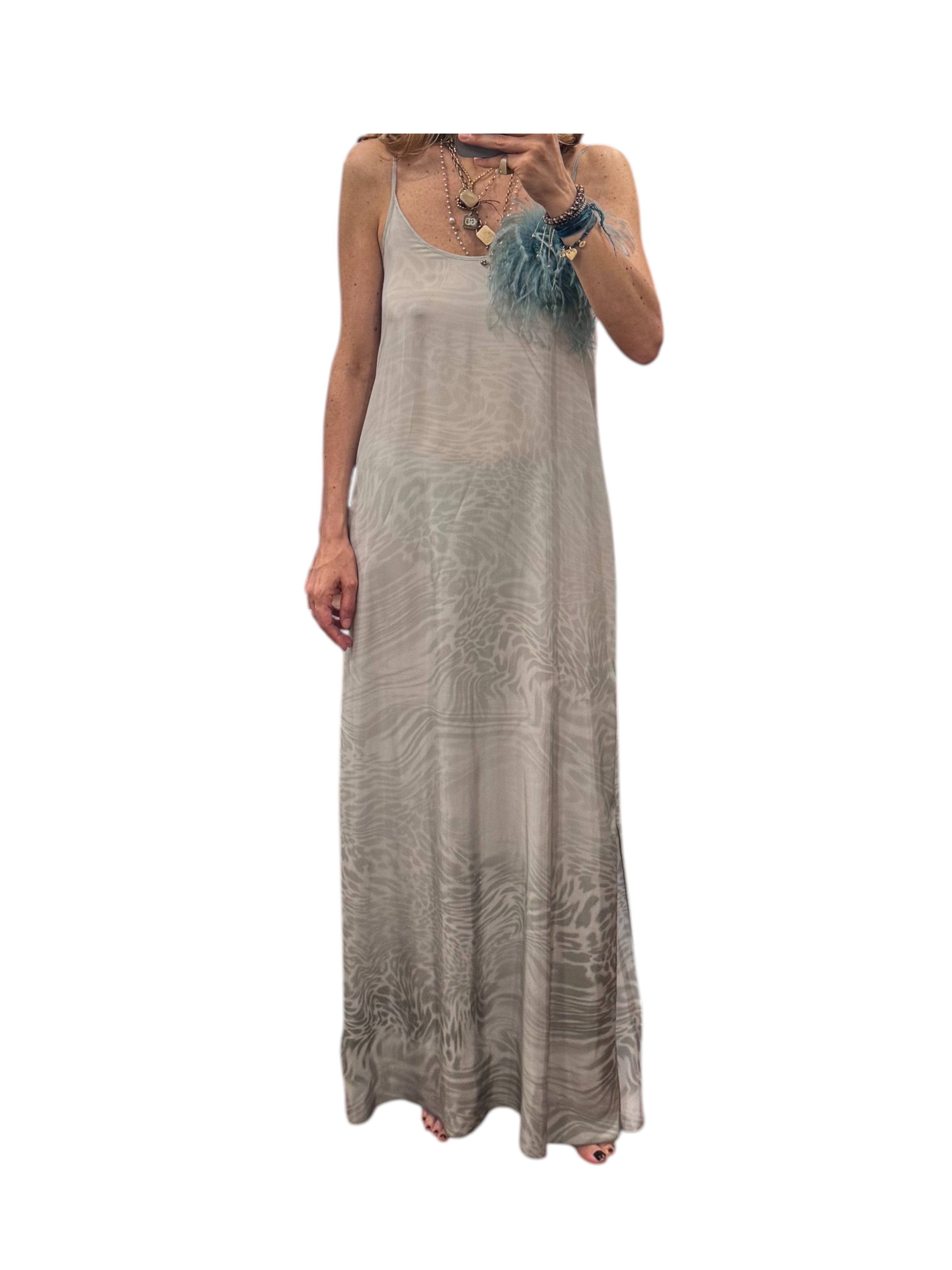 Sleep dress in viscosa