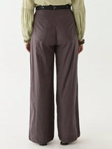 Pantalone in cotone leggero con ricami