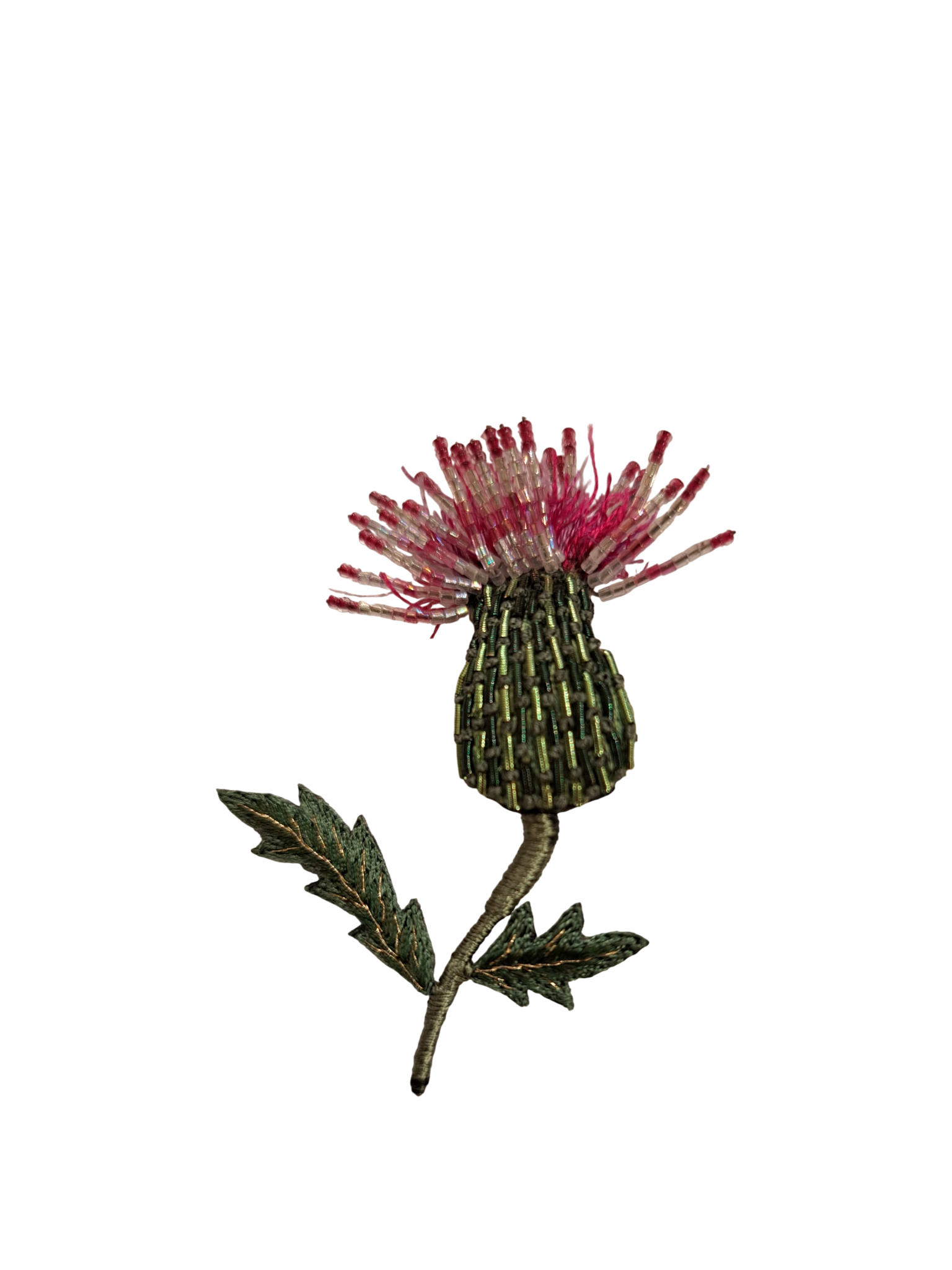 Spilla TROVELORE - Spear thistle - Cardo selvatico