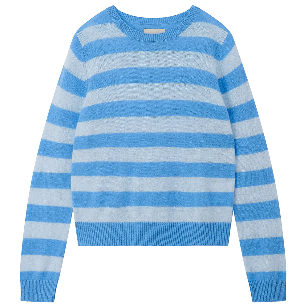 Maglia in cashmere a righe