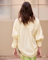 Camicia taglio maschile oversize