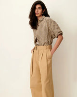 Camicia vichy maniche corte