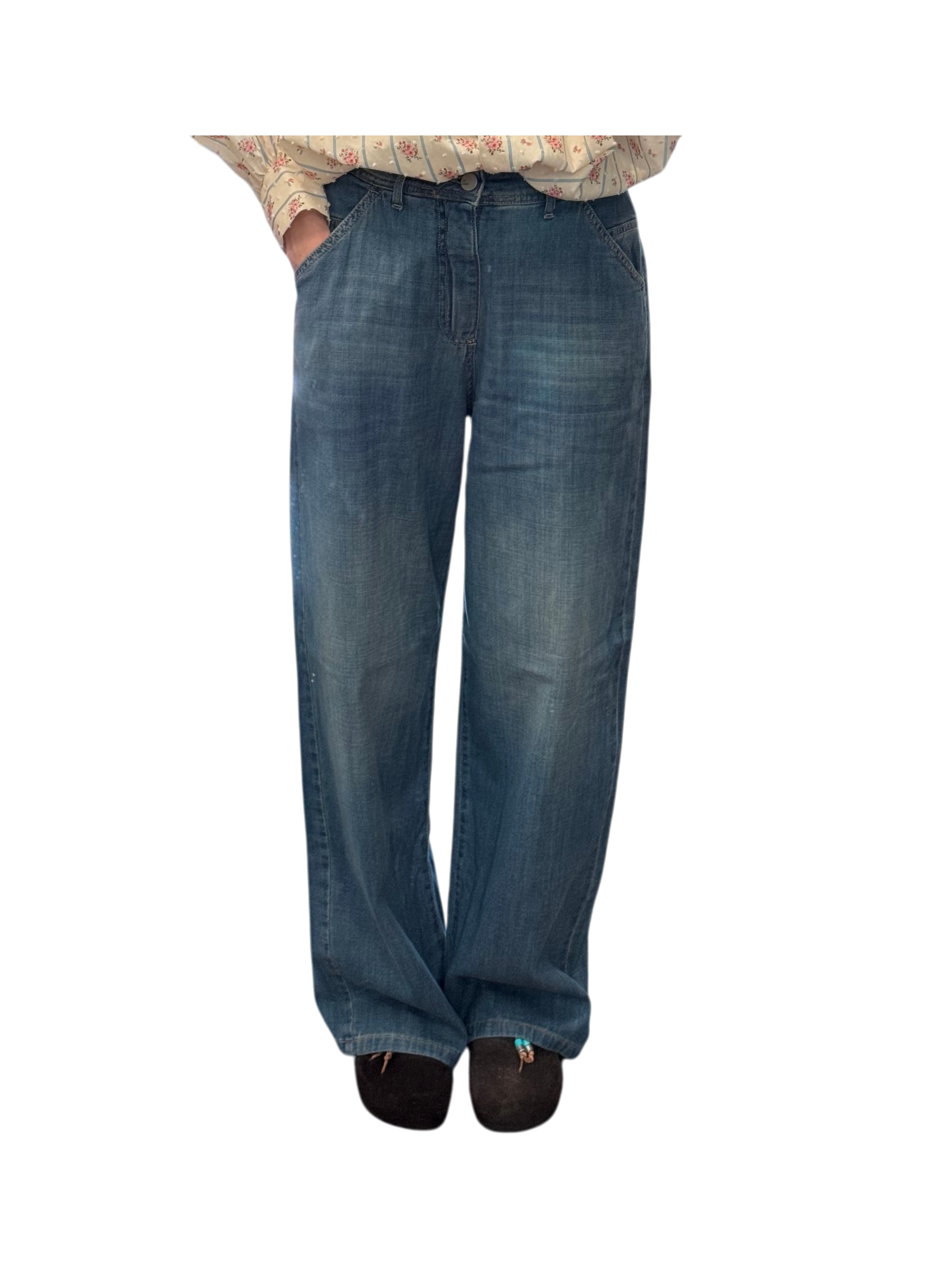 Jeans Phoebe gamba larga