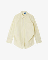 Camicia taglio maschile oversize