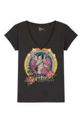 T-shirt stampa angelo