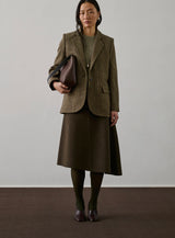Giacca oversize in lana