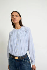 Camicia ampia in cotone