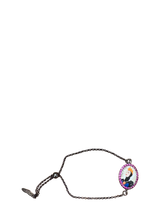 Bracciale strega di Biancaneve in argento brunito