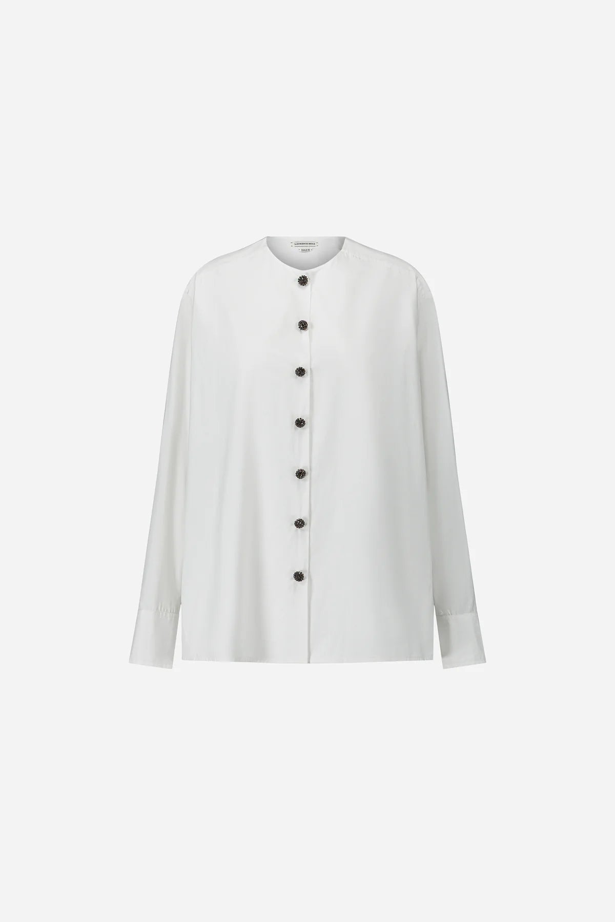 Camicia con bottoni gioiello