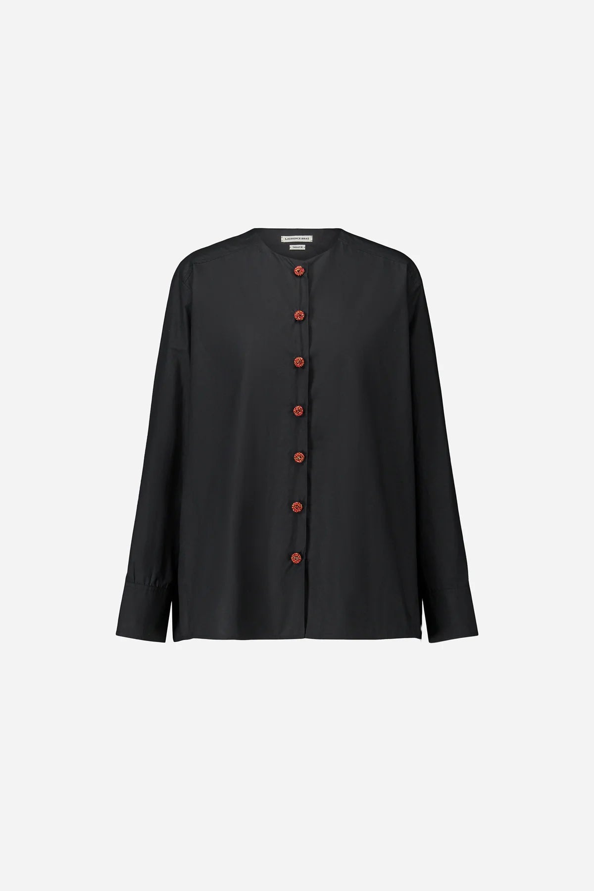 Camicia con bottoni gioiello