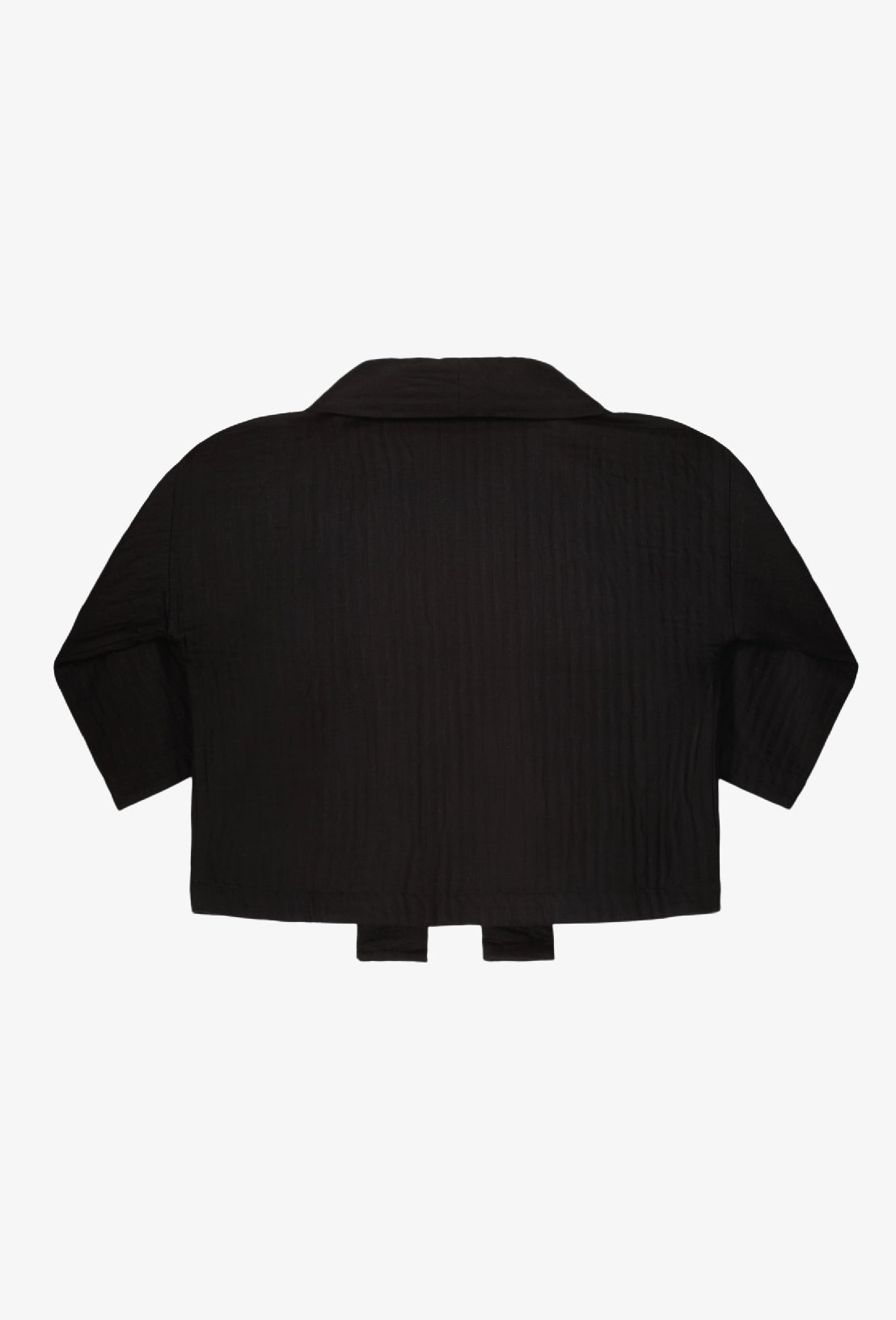 Giacca kimono ricamata a mano con filo e paillettes