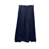 Gonna lunga in cotone canvas