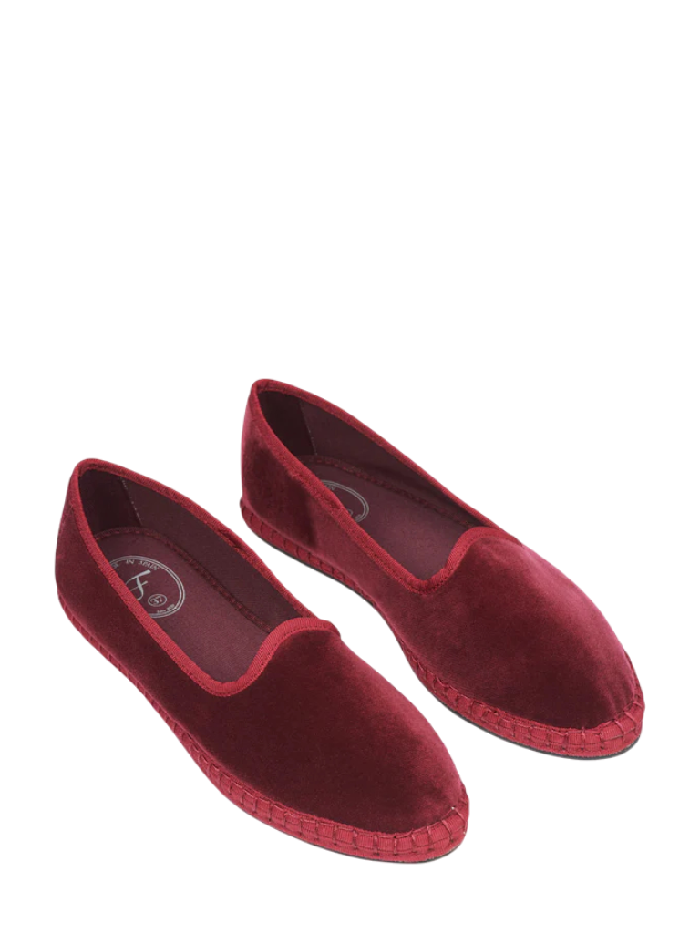 Friulana sleeper Flabelus in velluto rosso