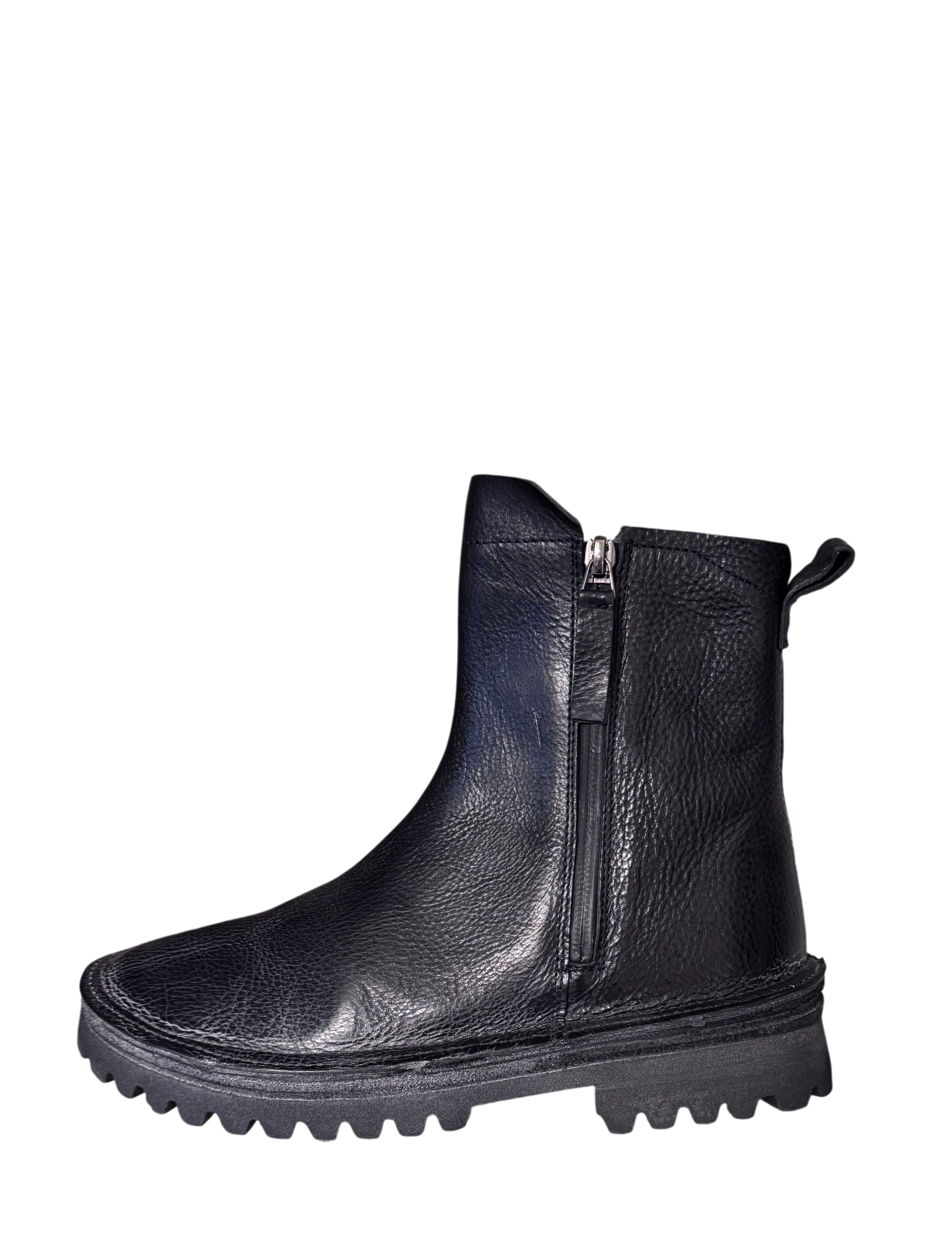 Tronchetto Moma in pelle invecchiata