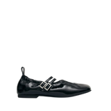 Ballerine in pelle lucida Alhoas