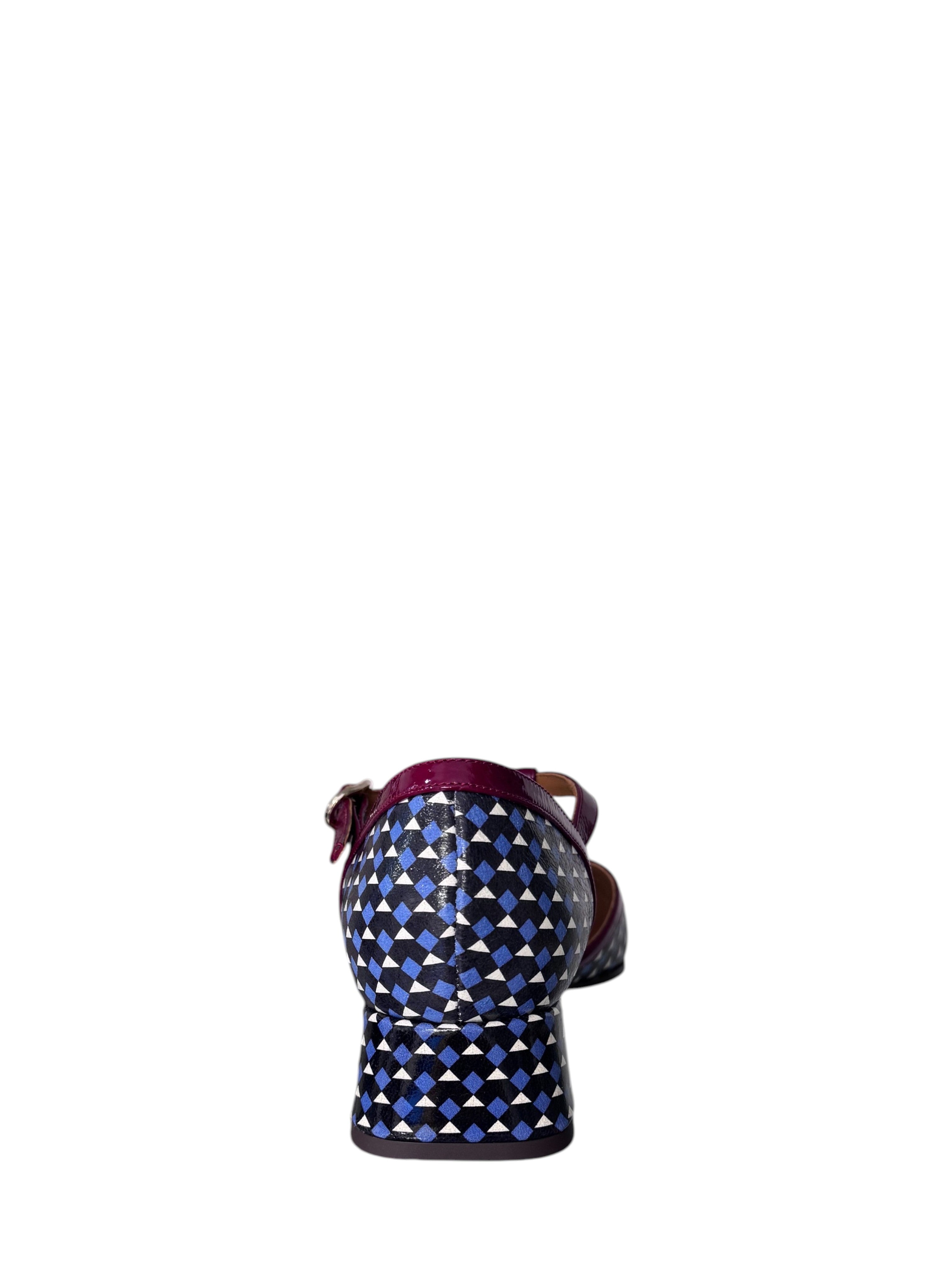 Decollete in pelle stampata Chie Mihara