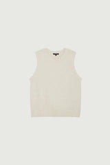 Gilet in alpaca e lana