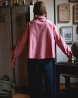 Blusa con colletto stondato