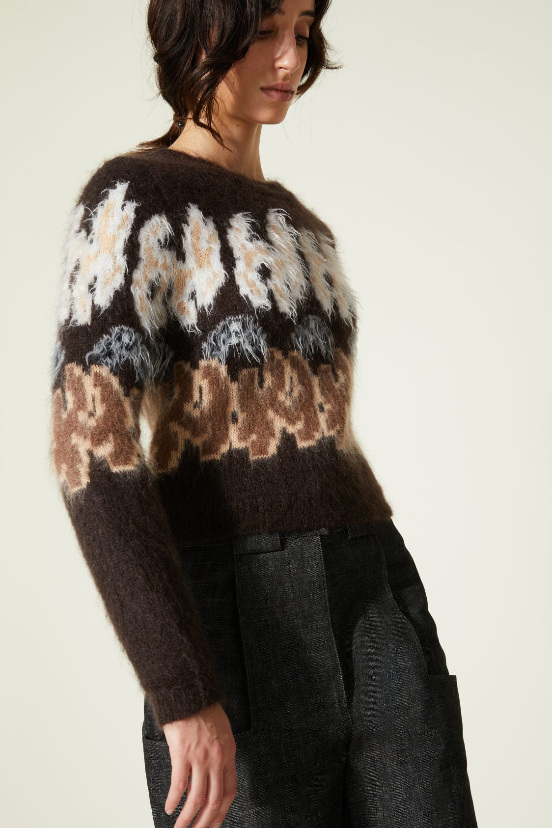 Maglia jacquard Veronique Leroy