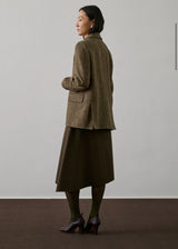 Giacca oversize in lana