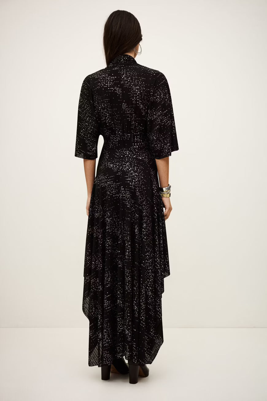 Abito lungo con paillettes