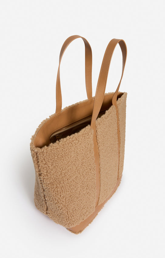 Cabas Vanessa Bruno in eco fur teddy