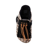 Sabot Taji frangia cavallino animalier