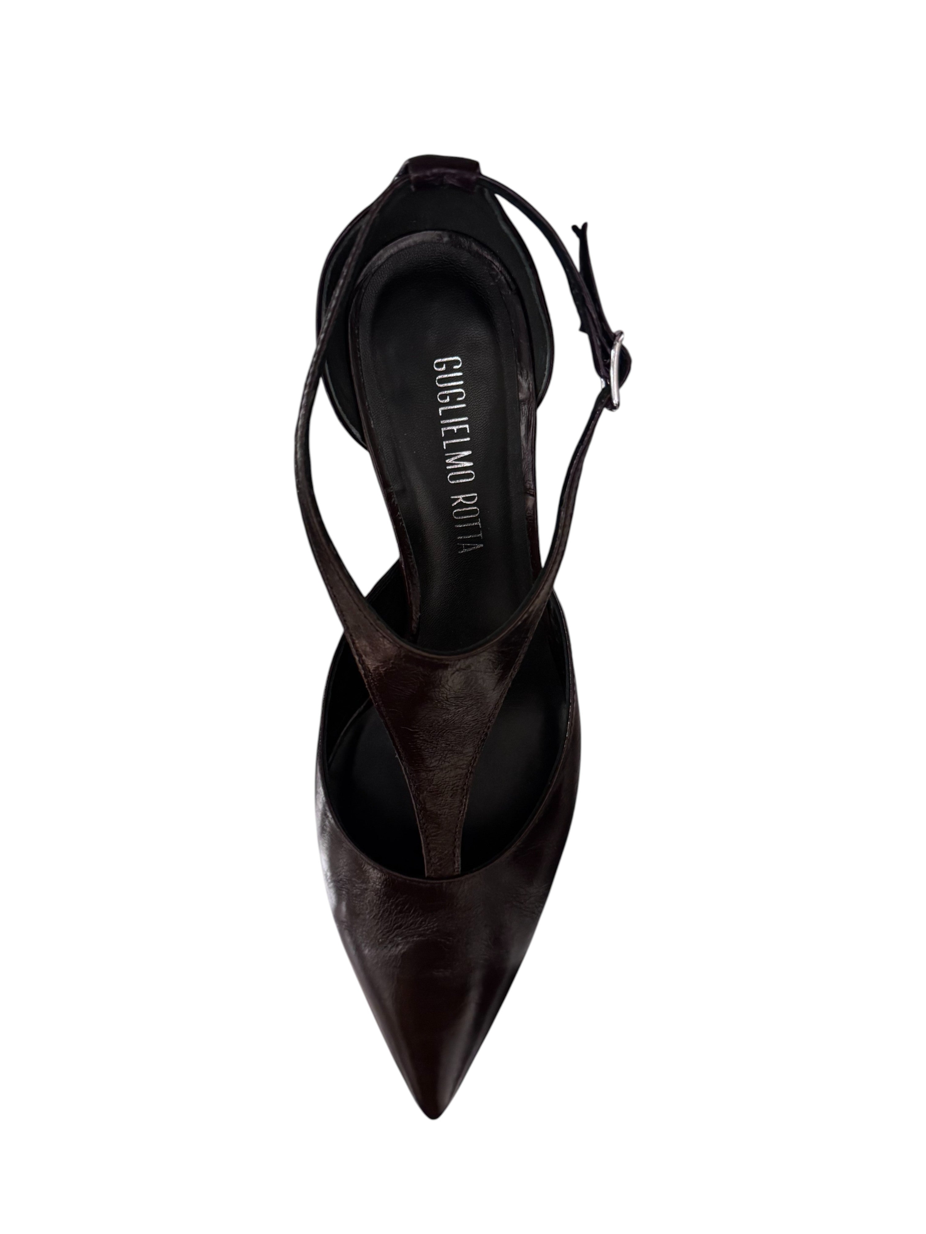 Decollete con laccetto alla caviglia Guglielmo Rotta