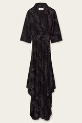 Abito lungo con paillettes