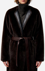Cappotto in eco fur reversibile Vanessa Bruno