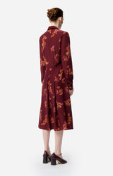 Abito midi in misto seta Vanessa Bruno