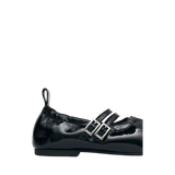 Ballerine in pelle lucida Alhoas