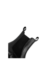 Beatle nero in pelle Poeve