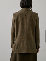 Giacca oversize in lana
