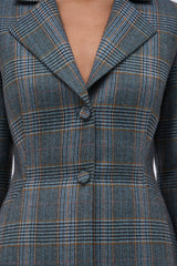 Giacca sartoriale in lana vergine Principe di Galles