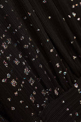 Abito lungo con paillettes